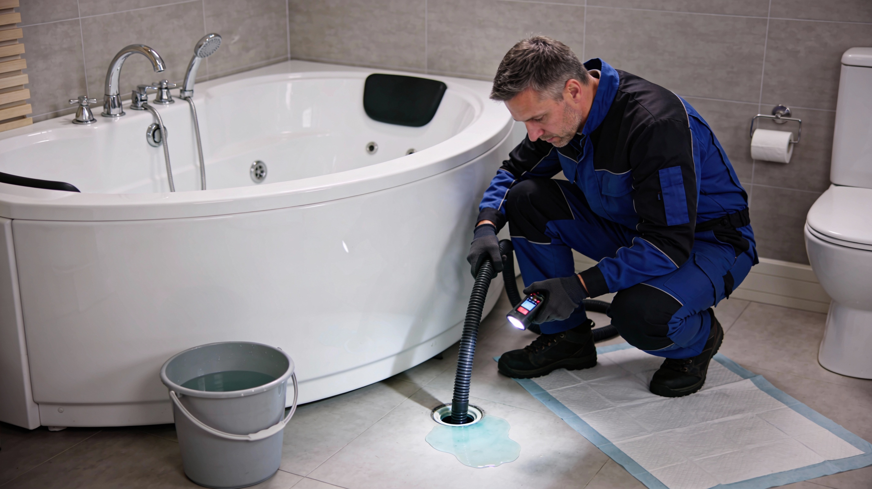 Débouchage de baignoire à Angers